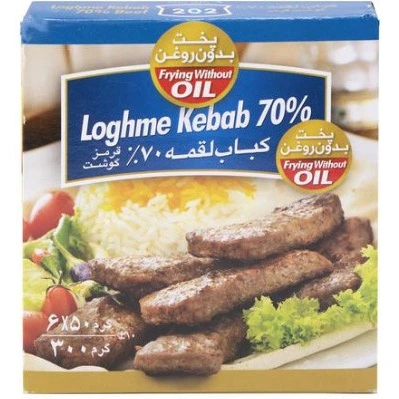 کباب لقمه ۷۰٪ گوشت قرمز ۲۰۲