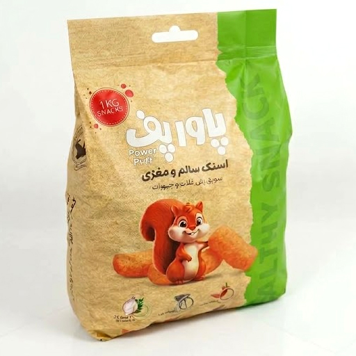 پفک سالم و طبیعی 1000 گرمی پنیری پاورپف