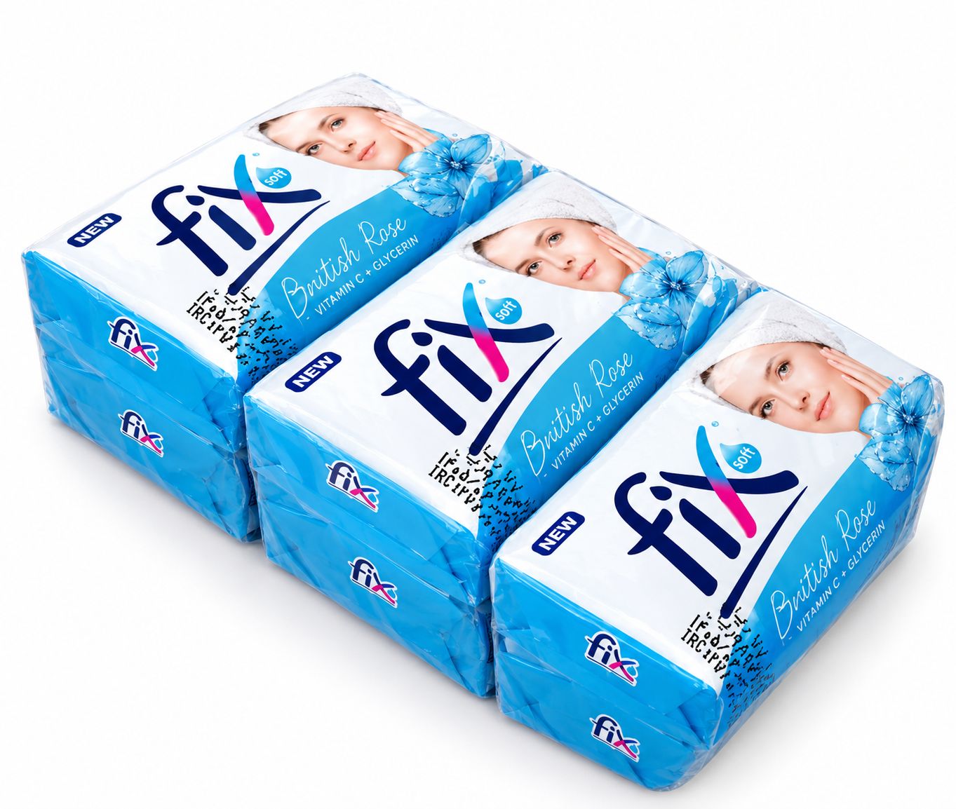 صابون90گرم با رايحه FIX) Aqua breeze)