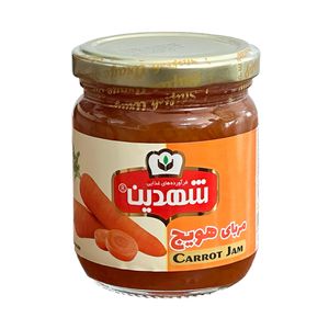 مربا هویج 200 گرمی درب فلزی شهدین 