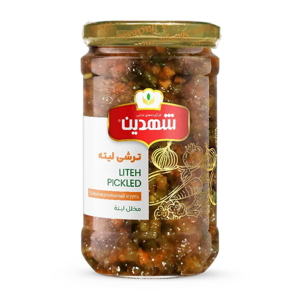 ترشی لیته 660 گرمی درب فلزی شهدین 
