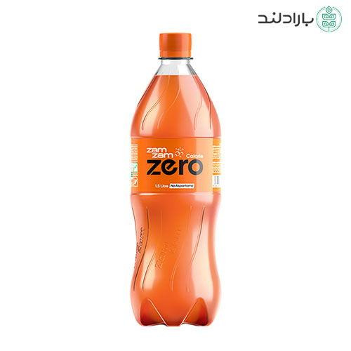 نوشابه زیرو نارنجی زمزم 