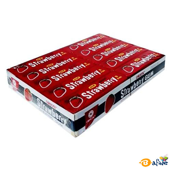 آدامس توت فرنگی 